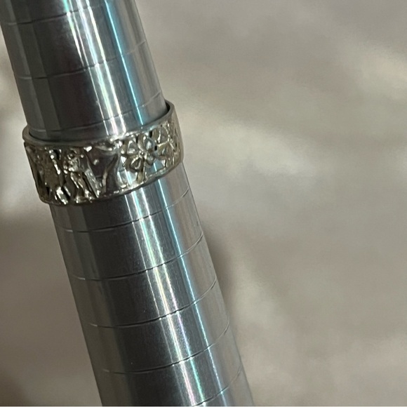 Sterling Silver 925 Good Luck Lucky‎ Charms Luck Symbol Ring Size 6.5 - Picture 12 of 16